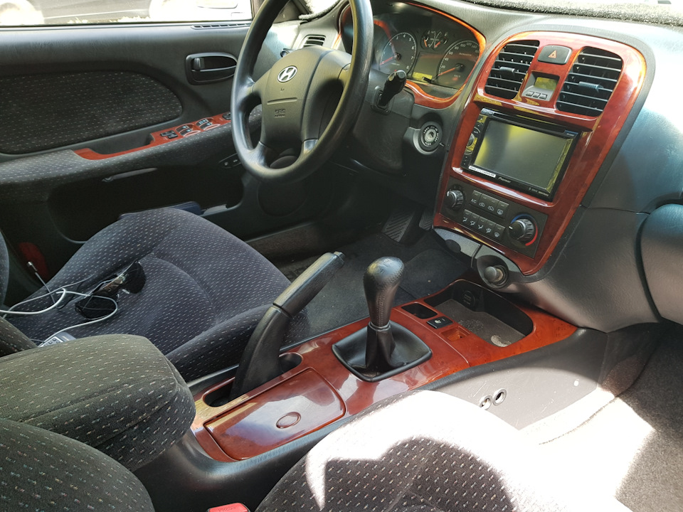 Дереву быть ) — Hyundai Sonata IV (EF), 2 л, 2005 года | аксессуары ...