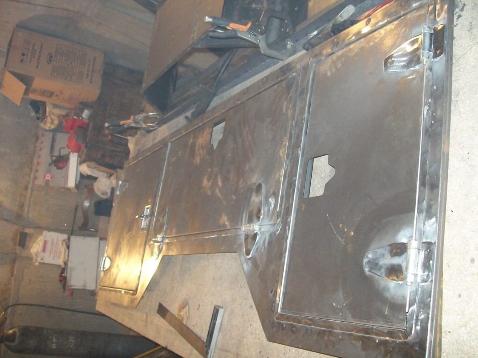 Приварка петель. — Jeep Cherokee (XJ)