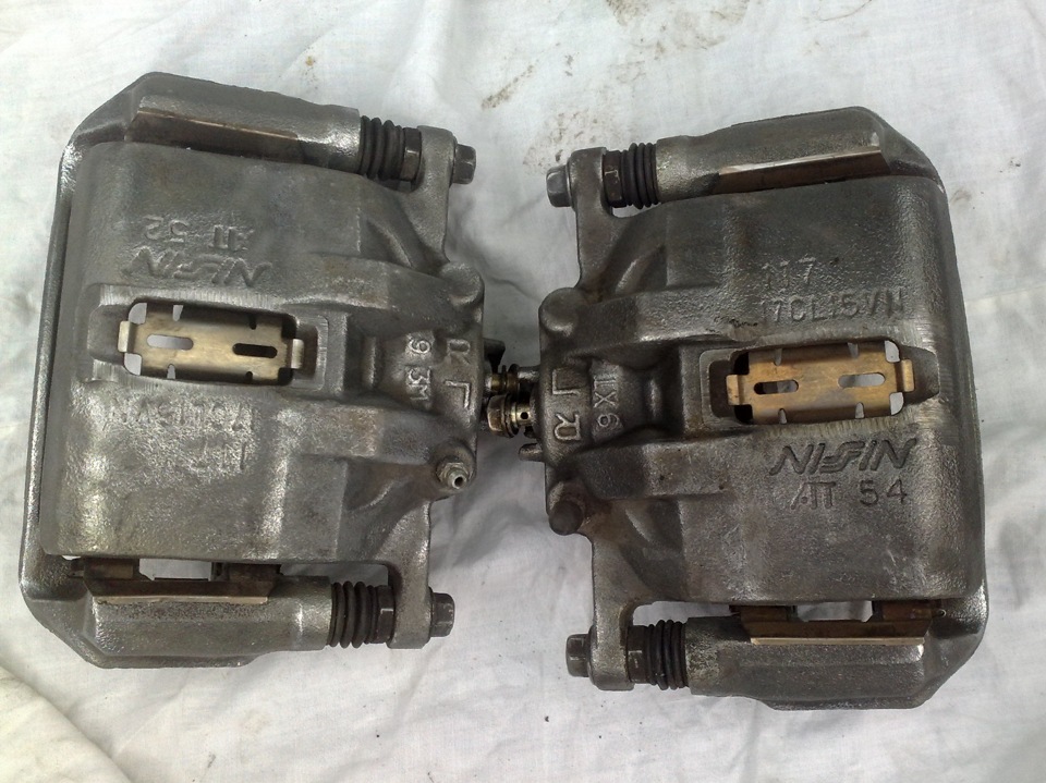 Тормоза Wilwood Forged Dynalite 4pot — Honda Fit (1G), 1,5 л, 2003 года ...