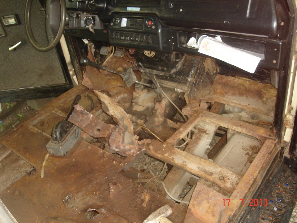 Когда делали днище — АС1913 Ладога, 2,5 л, 1996 года | кузовной ремонт ...