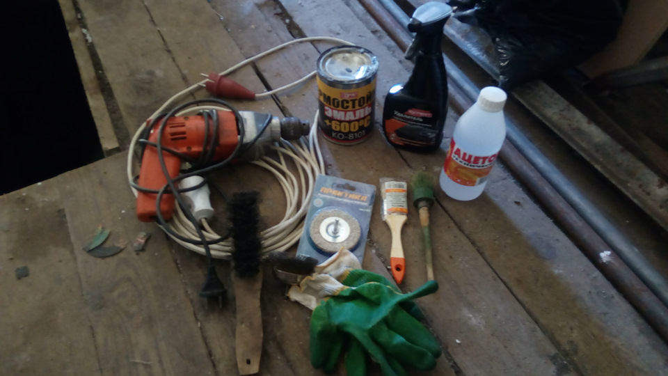 Покраска выхлопа термостойкой краской — KIA Rio (3G), 1,6 л, 2011 года ...