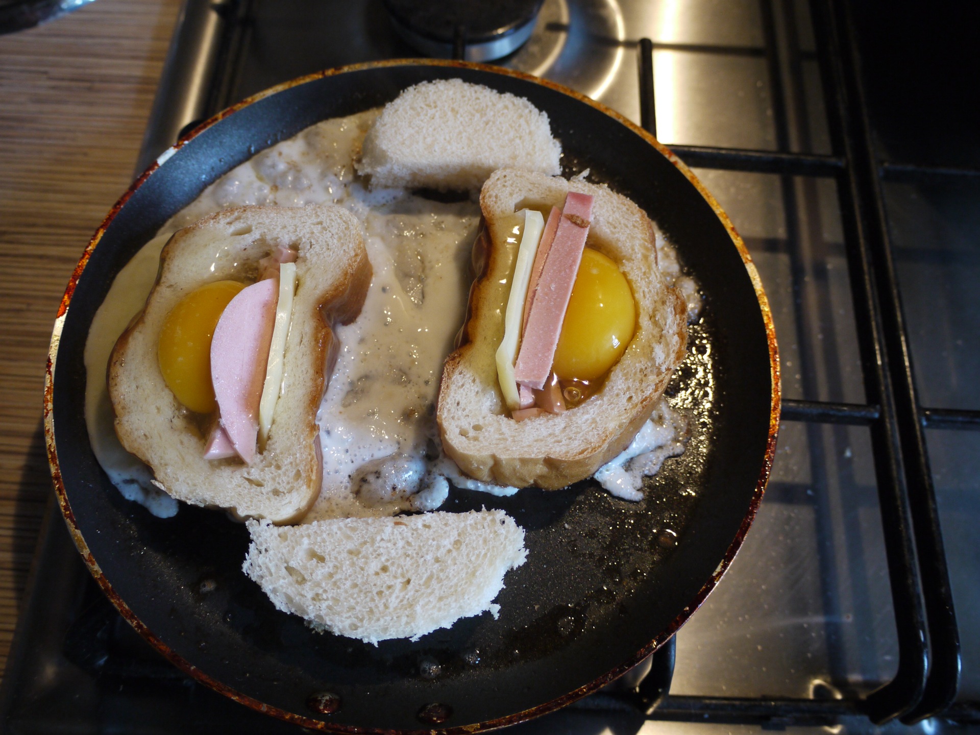 Быстрый завтрак из яиц рецепты с фото на сковороде