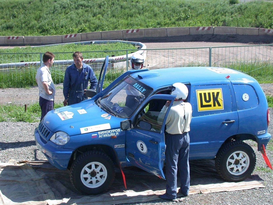 Chevrolet Niva раллийная