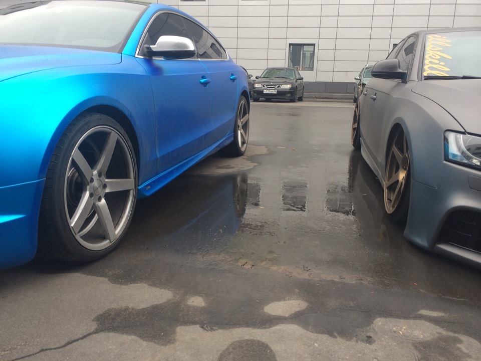 Пороги=) — Audi A5 Sportback (1G), 2 л, 2010 года | тюнинг | DRIVE2