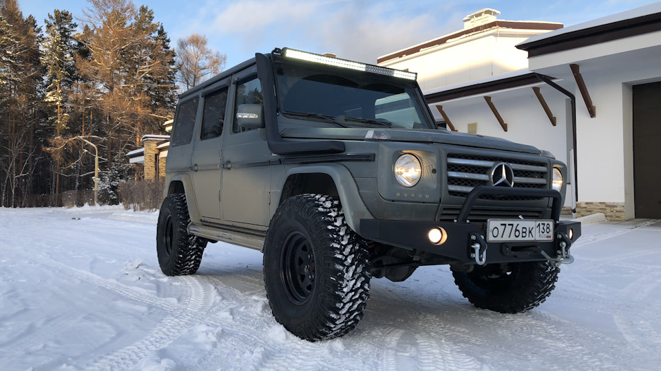 Mercedes g на 33 колесах