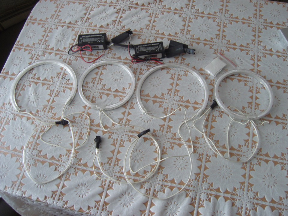 Долгожданные ангельские глазки CCFL! — Mitsubishi Outlander XL, 2 л ...