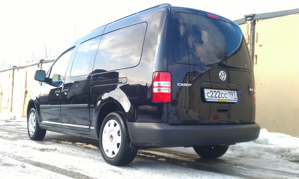 VW Caddy с тонировкой