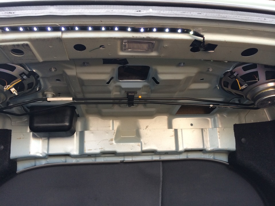 Крюки(ручки) для груза в багажник часть 2 — Hyundai Accent (3G), 1,4 л ...