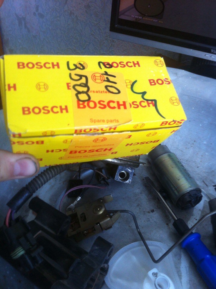 Новый Бензонасос Bosch ВАЗ 2110 — Lada 21102, 1,6 л, 2000 года | своими ...