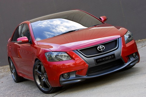 Radiator grille tuning - Toyota Aurion 35L 2007