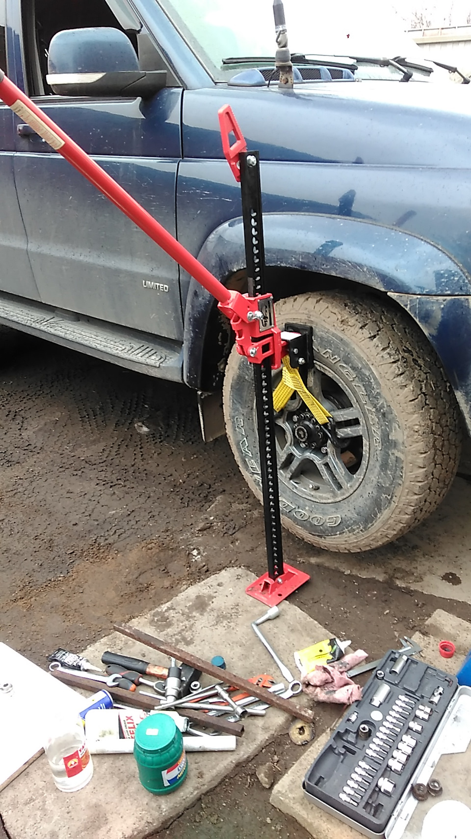 Размышления на тему сервиса и замена шкворней — УАЗ Patriot, 2,7 л ...