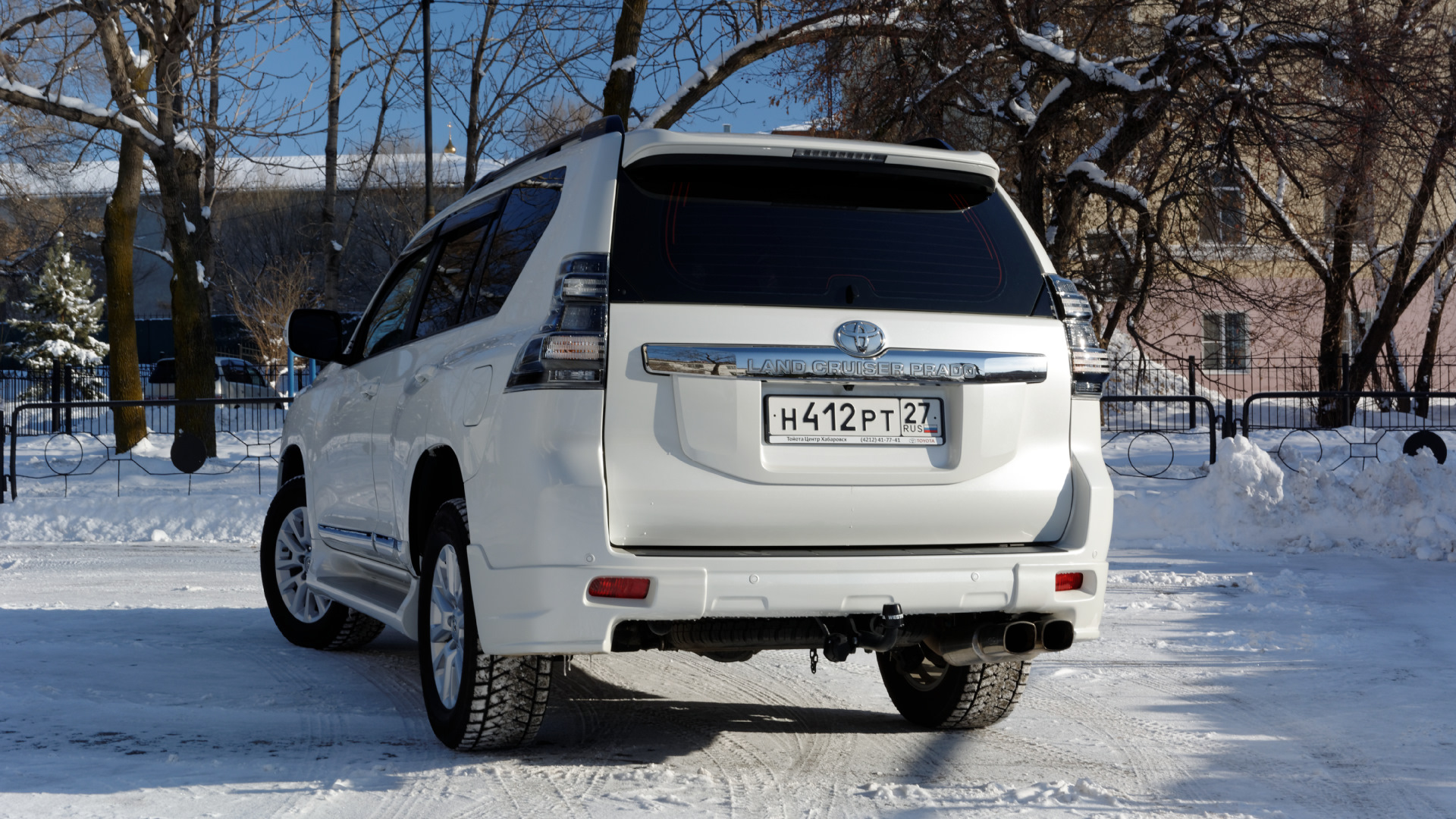 Toyota Land Cruiser Prado 150-series 4.0 бензиновый 2015 | 4л. 