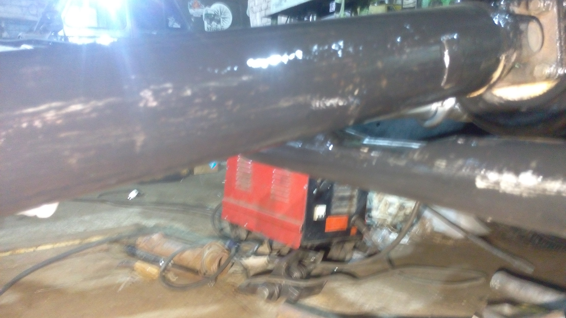 наконец то замена рамы и движка — Nissan Patrol GR II (Y61), 4,2 л ...