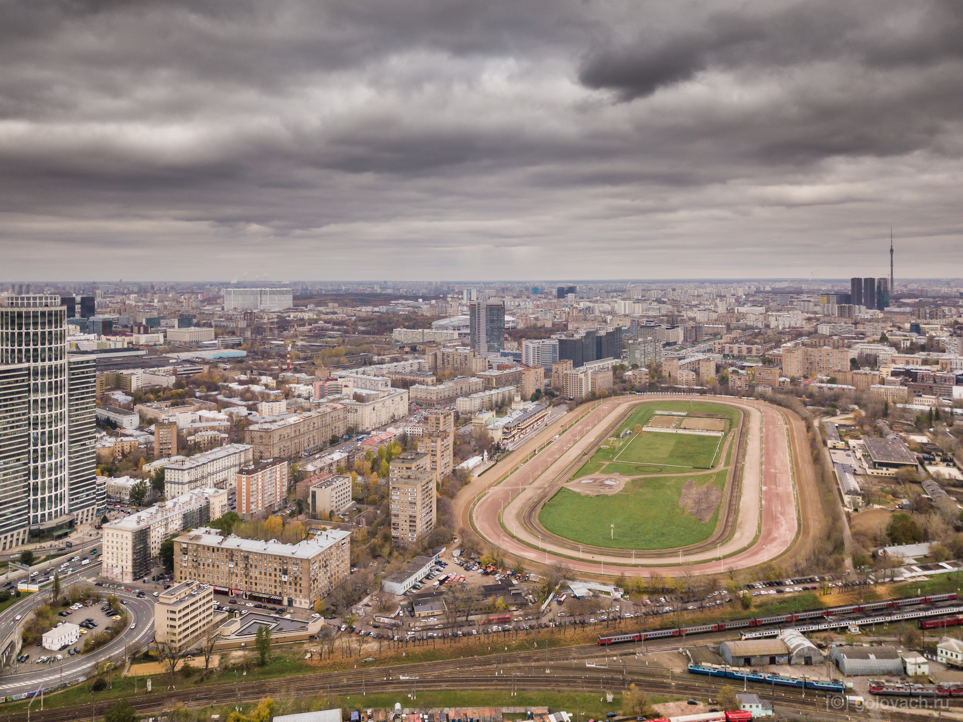 500 метров. Пресня с высоты. Вид с высоты 500 метров. Вид с 500 метров.