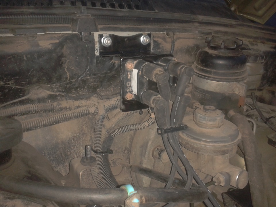 перенос модуля зажигания шевроле нива — Chevrolet Niva, 1,7 л, 2010 ...