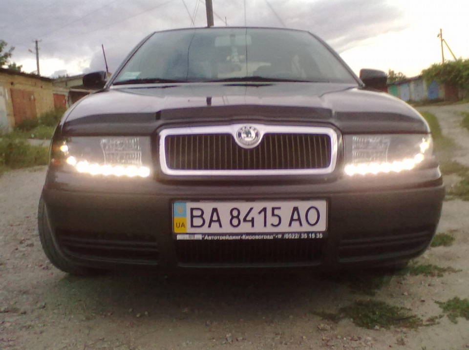 Фары skoda octavia tour