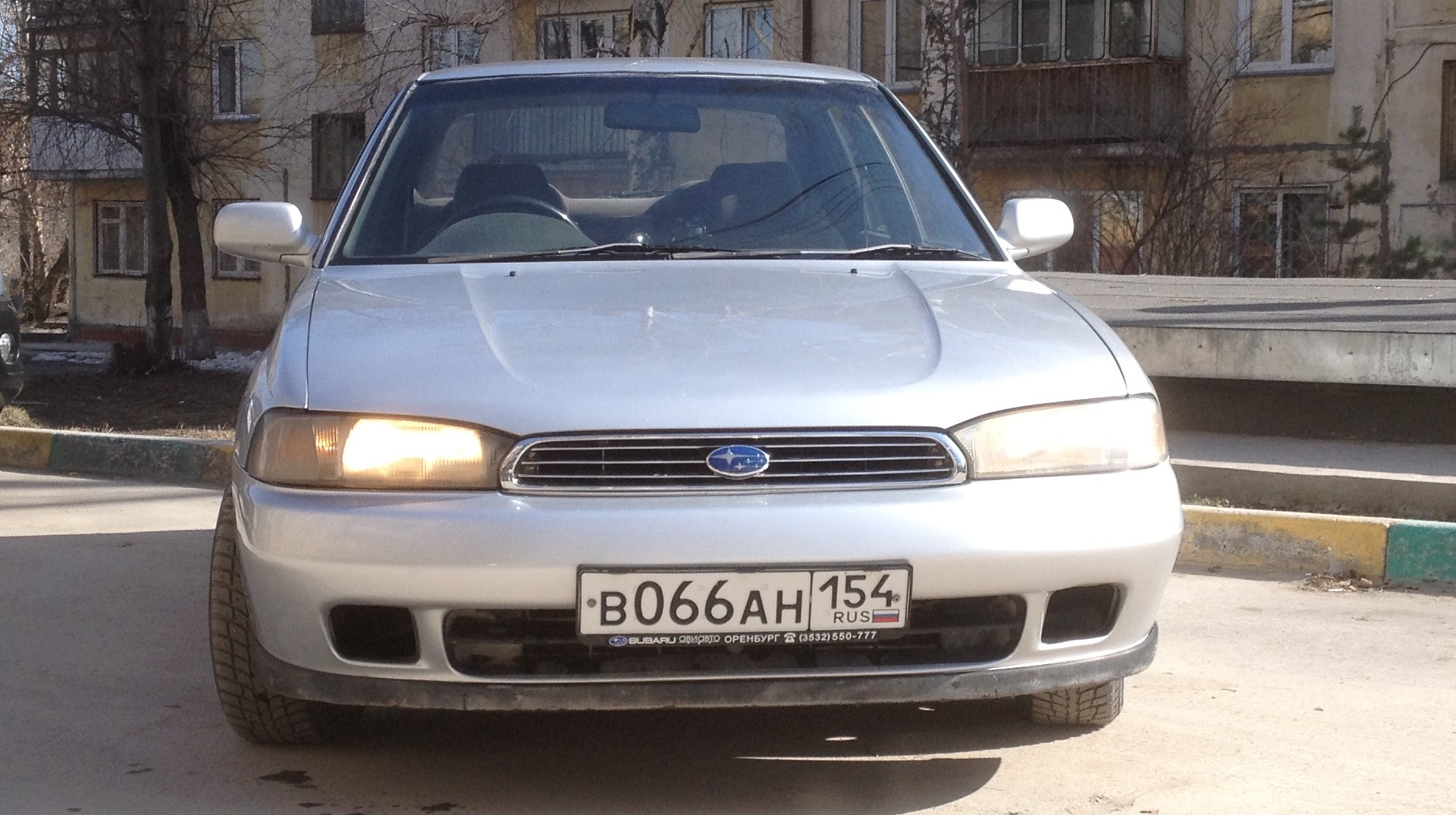 Subaru Legacy (BD/BG/BK) 2.0 бензиновый 1995 | Серебряный Сибиряк на DRIVE2