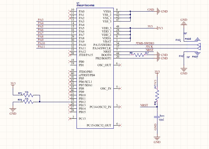 Stm85207 схема включения