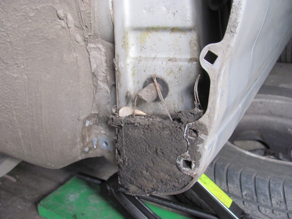 Шумим подкрылки — Hyundai Elantra (3G), 2 л, 2005 года | запчасти | DRIVE2