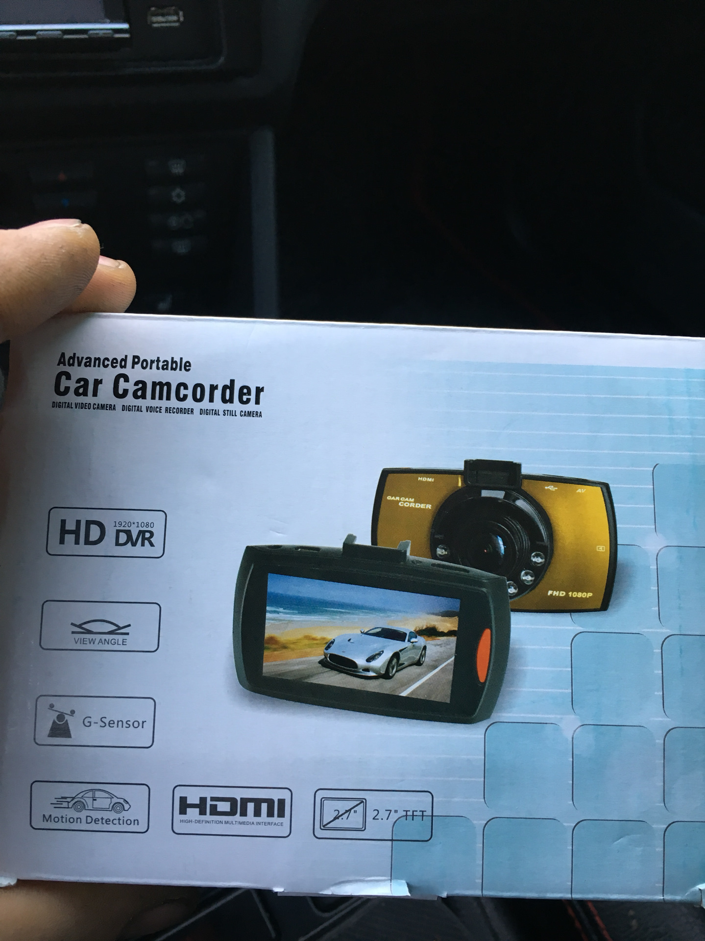 видеорегистратор advanced portable car camcorder full hd 1080p