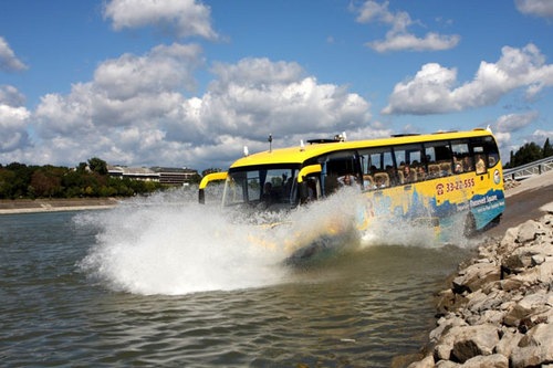 Экскурсия на автобусе-амфибии по Будапешту