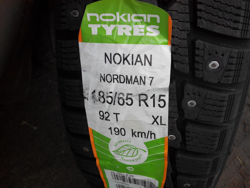 Снова NOKIAN и снова шип… — Nissan Almera II (N16), 1,5 л, 2003 года ...