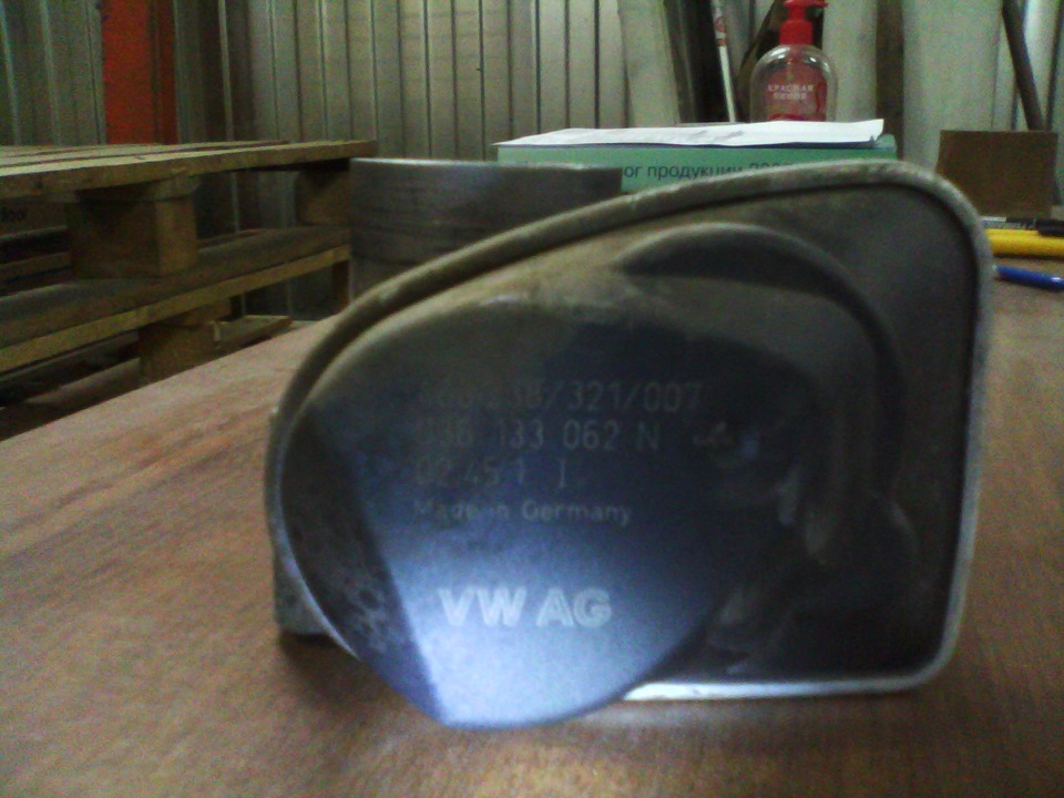 Почистил дроссельную заслонку на полике:) — Volkswagen Polo Mk4, 1,4 л ...