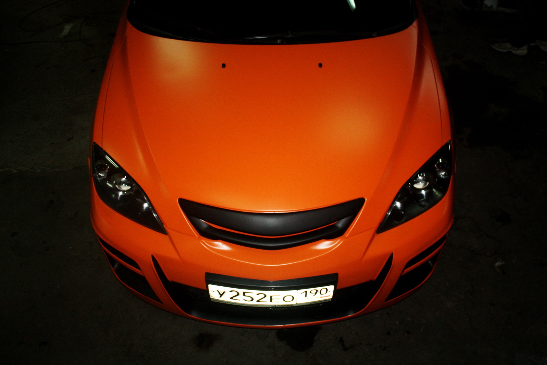 Mazda3 orange matt — DRIVE2