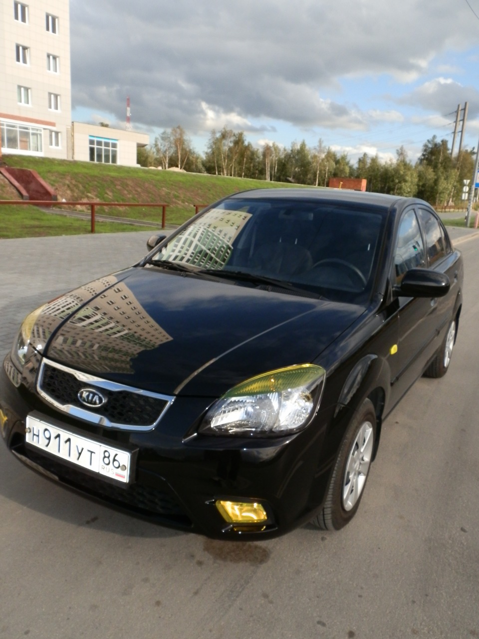 Правильный выходной ( полировка авто ) — KIA Rio (2G), 1,4 л, 2010 года |  мойка | DRIVE2