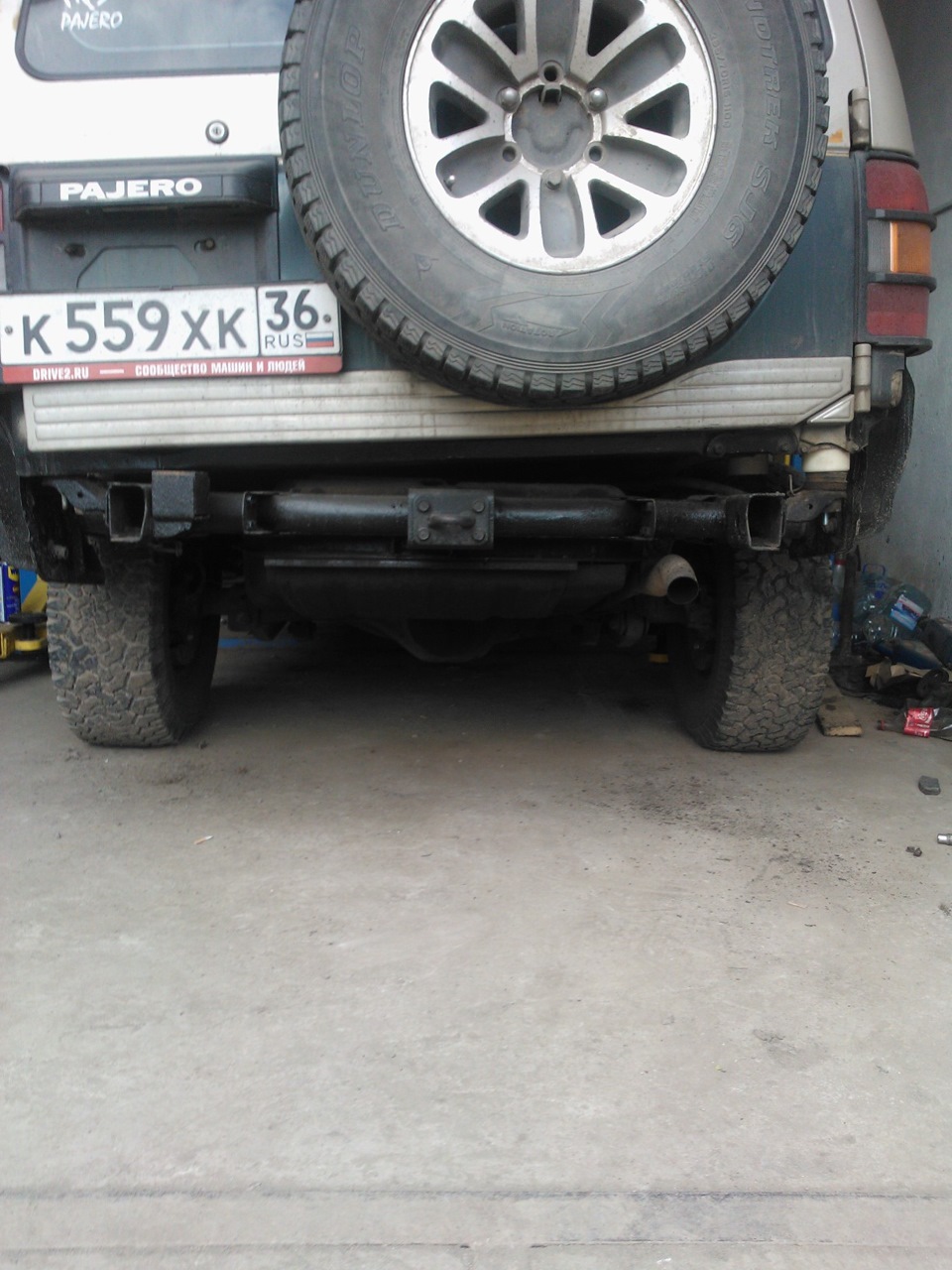 Боди лифт 6 см) — Mitsubishi Pajero (2G), 2,5 л, 1993 года | тюнинг ...