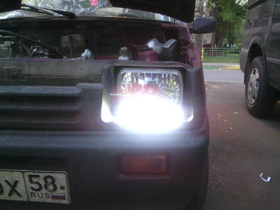 Габариты с фарами депо! — Lada 11113 Ока, 0,7 л, 2003 года ...