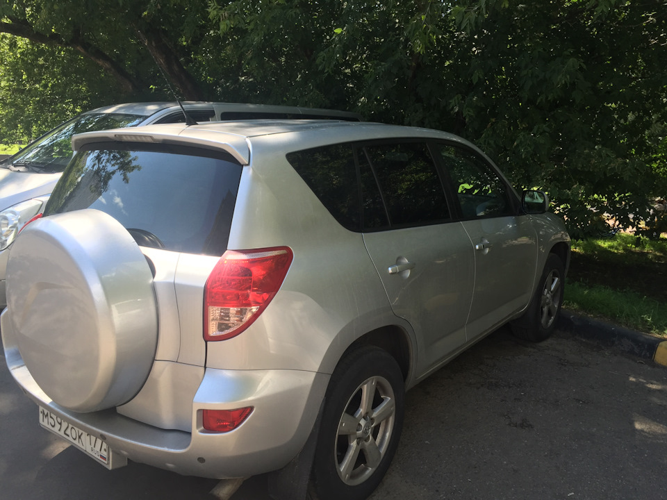 Тонировка 5% — Toyota RAV4 (III), 2 л, 2006 года | стайлинг | DRIVE2