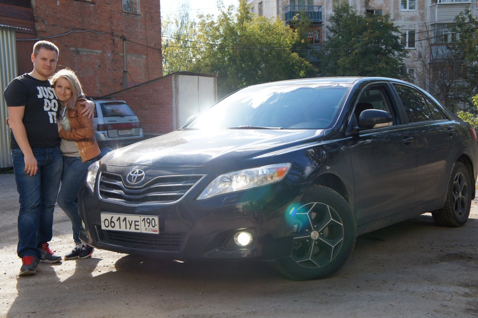 Постановка на учет♥ОуууууЕееее:) — Toyota Camry (XV40), 2,4 л, 2011 ...