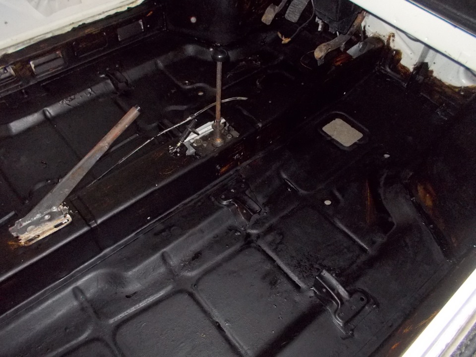 антикоррозийная обработка салона))) — ЗАЗ 968, 1,3 л, 1992 года ...