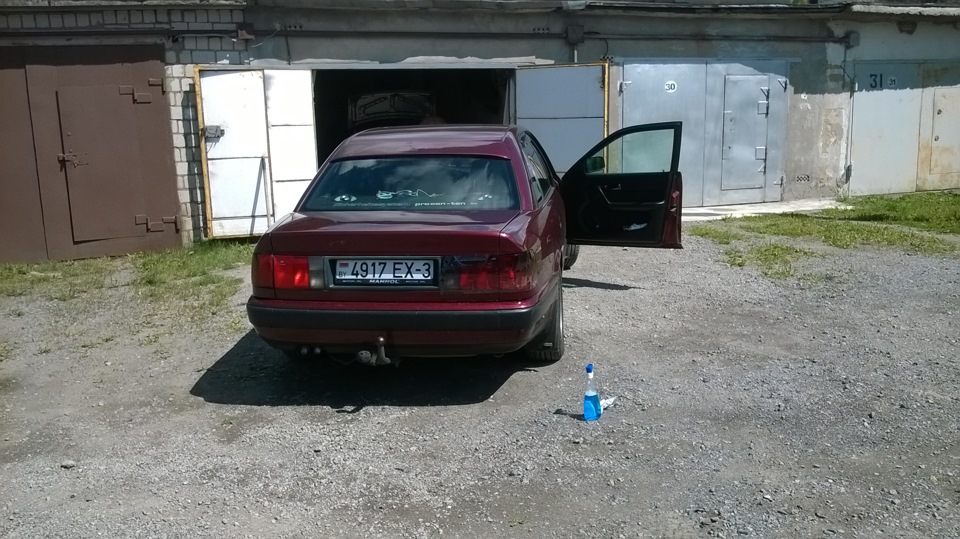 Тонировать задние фары или нет ? — Audi 100 (C4), 2,5 л, 1992 года ...