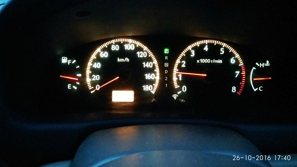 обороты — Nissan Bluebird Sylphy (G10), 1,8 л, 2001 года | поломка | DRIVE2