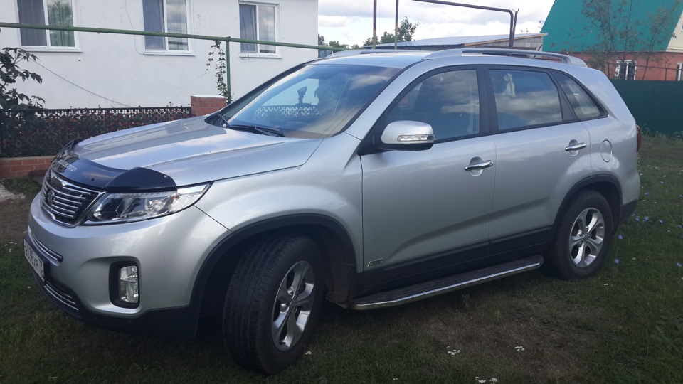 Установка проставок под задние пружины. — KIA Sorento (2G), 2,4 л, 2017 ...