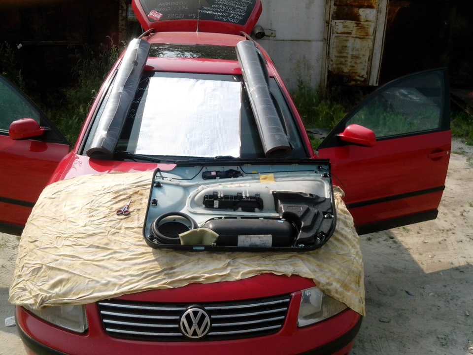 Такая корова нужна самому)))) — Volkswagen Passat Variant (B5), 1,8 л ...