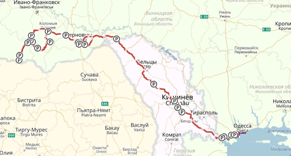 Иваново франковск карта