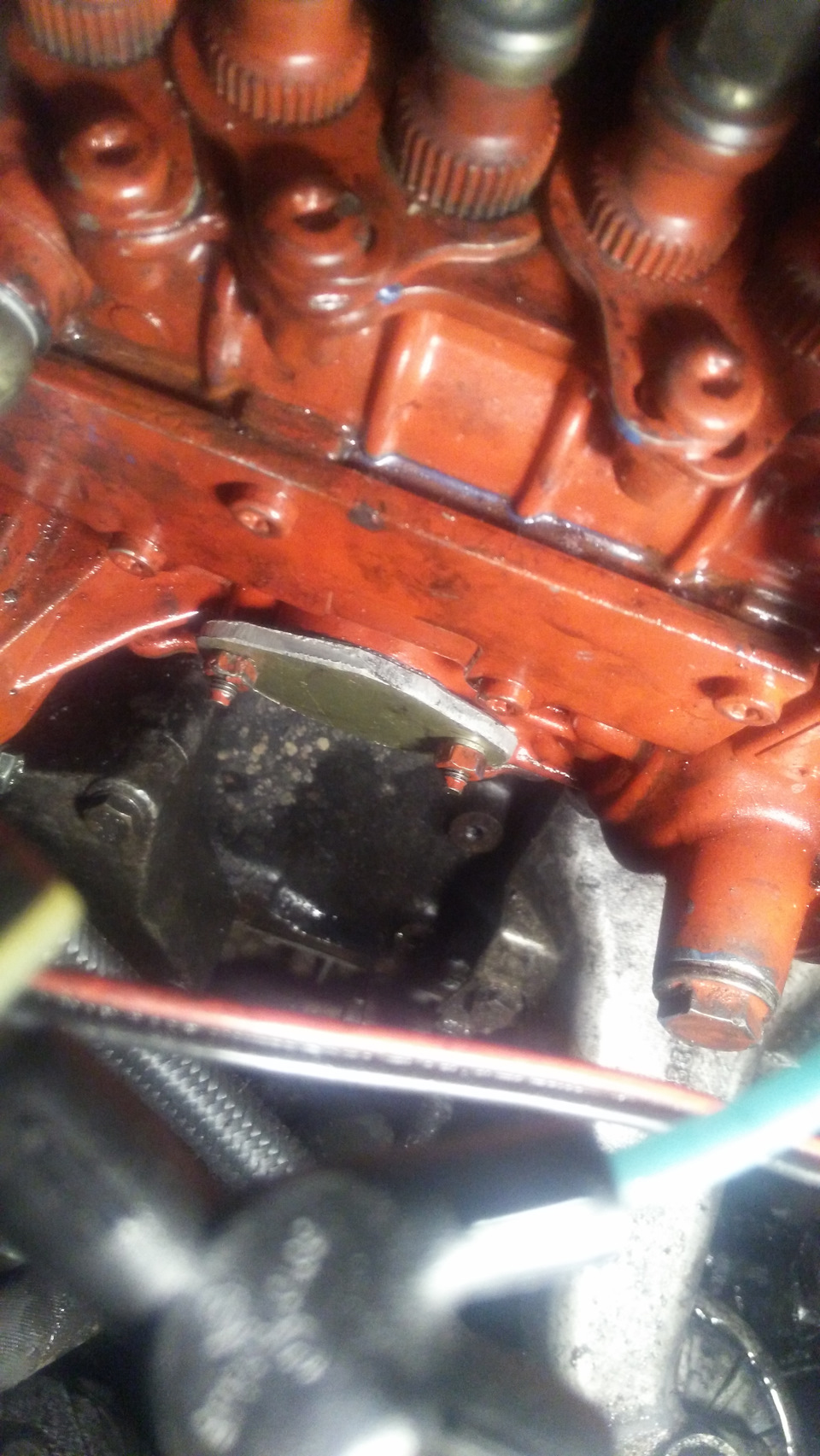 Заглушка вместо подкачивающего родного насоса — SsangYong Musso Sports