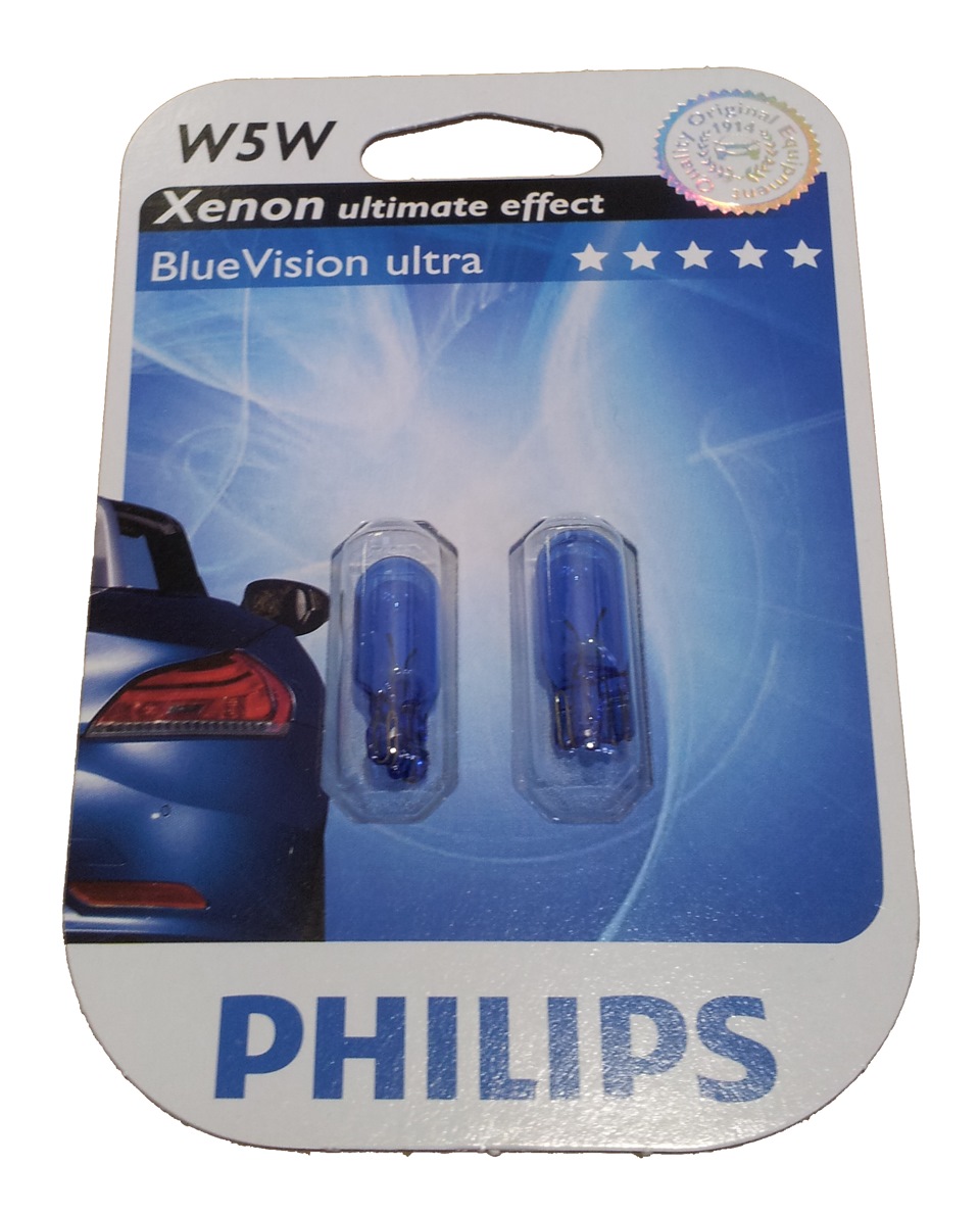 Филипс w5w. Лампа t10 (w5w) 12v/5w Philips. Philips Blue Vision w5w. Автолампа 12v w2.1x9.5d 5w Bosch Xenon Blue. Габаритные лампы Филипс w5w Vision.