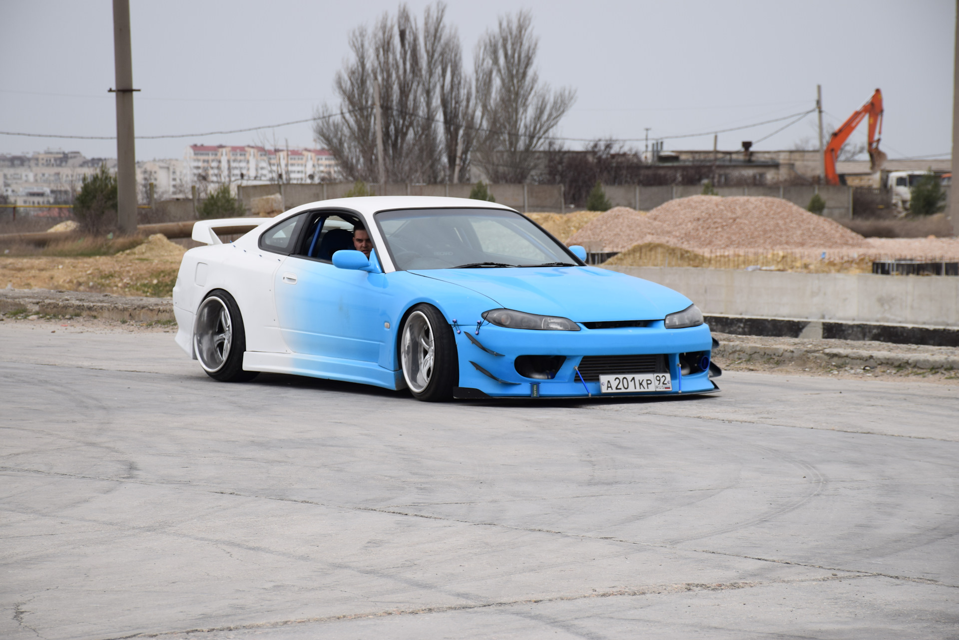 Nissan Silvia s15 с тянкой