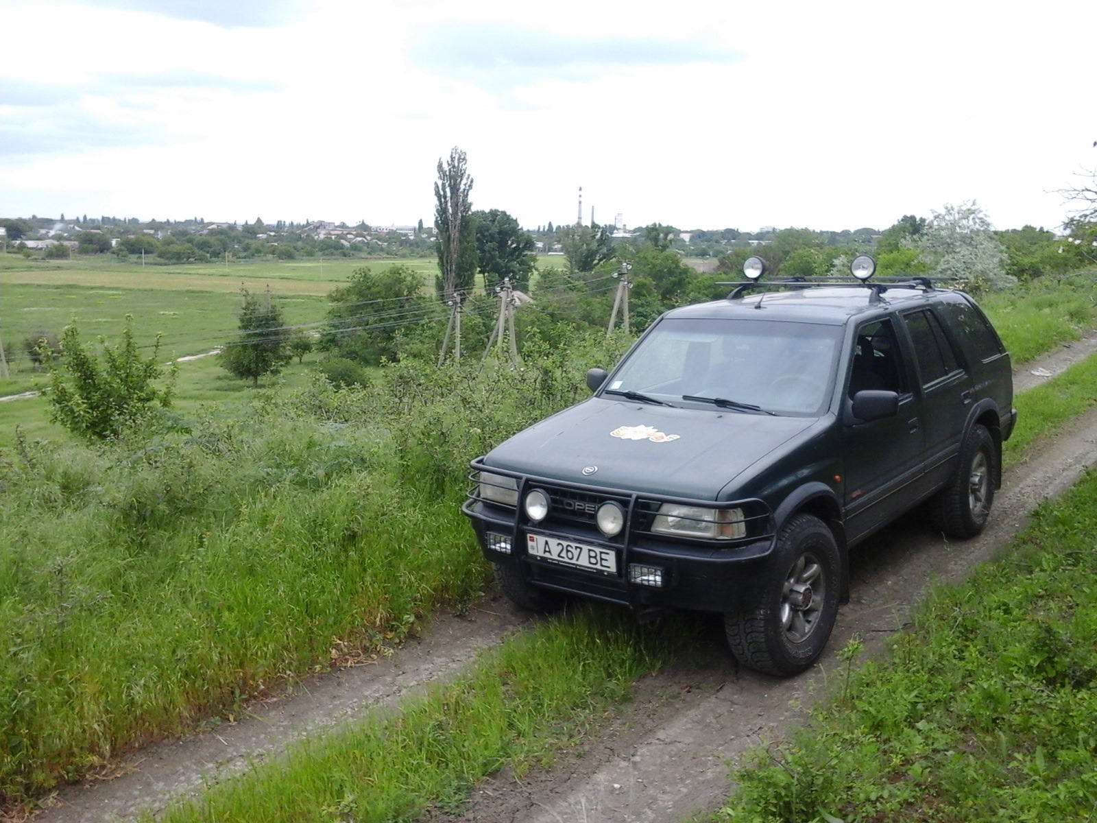 Установка противотуманок на место. 16 мая 2016 — Opel Frontera A, 2,5 л ...