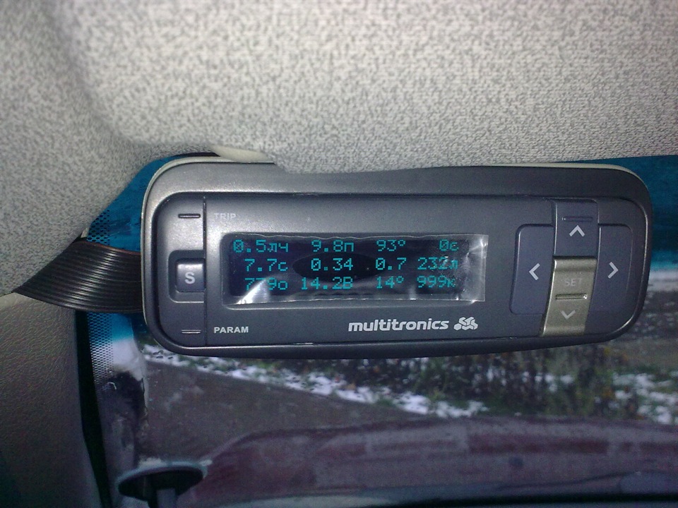 бортовой компьютер Multitronics VG1031GPL — Daewoo Nexia (N150), 1,6 л ...