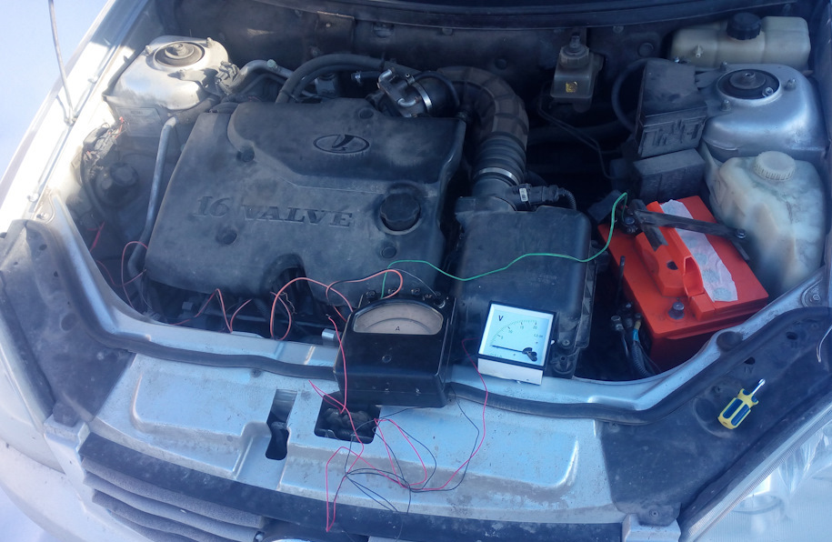 контактные кольца генератора-дело было не в бобине — Lada Приора седан ...