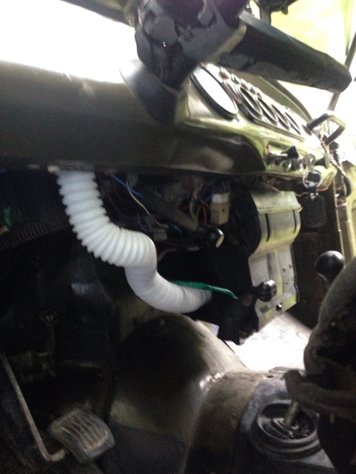 Доработка печки — УАЗ 31512, 2,4 л, 1988 года | другое | DRIVE2