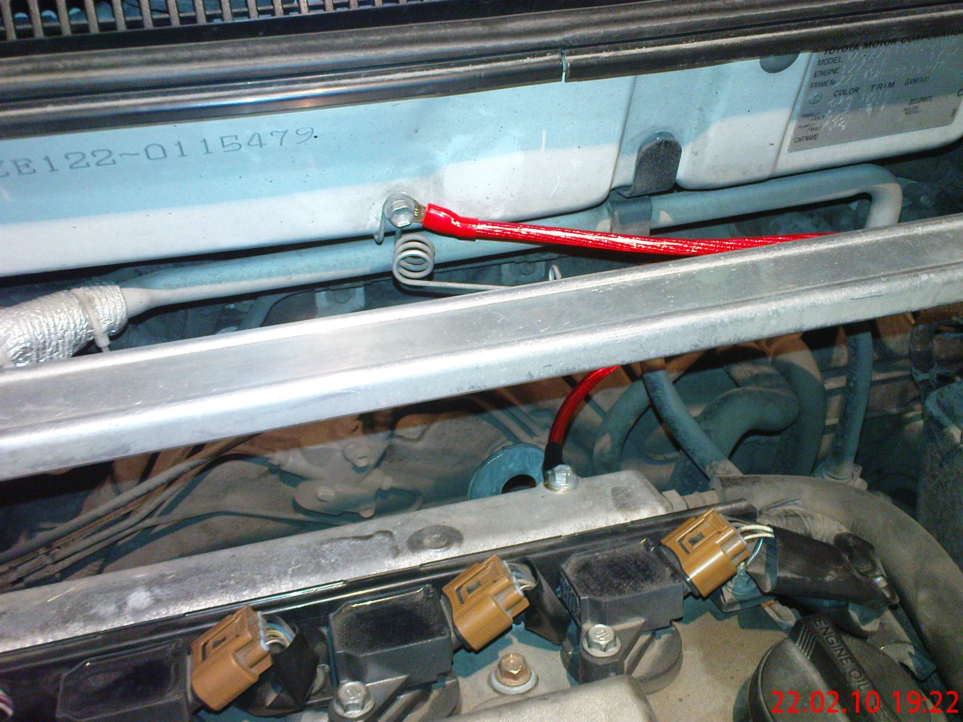 Installation - Toyota Corolla 18 L 2003