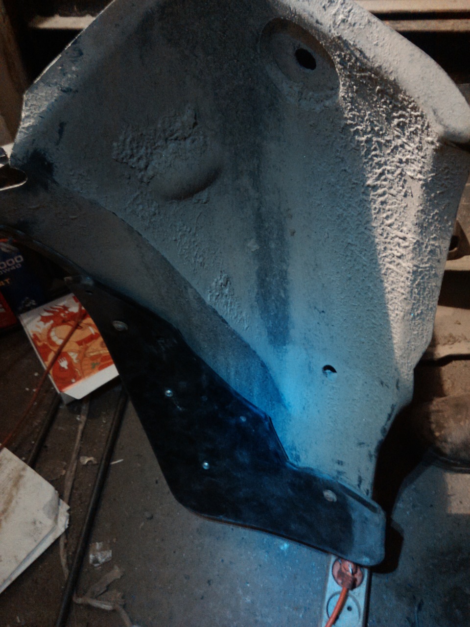 Правка опы + Клиренс — Renault Logan (1G), 1,6 л, 2007 года | кузовной ...