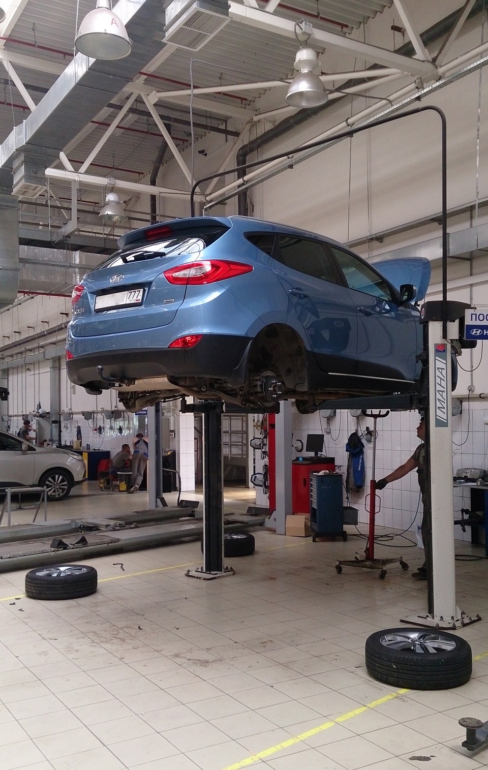 ТО 15000 Квист — Hyundai ix35, 2 л, 2013 года | плановое ТО | DRIVE2