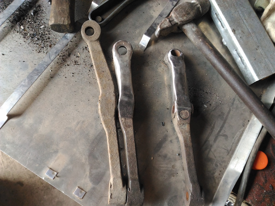 Короткие рулевые рычаги. — Москвич 412, 2 л, 1975 года | тюнинг | DRIVE2